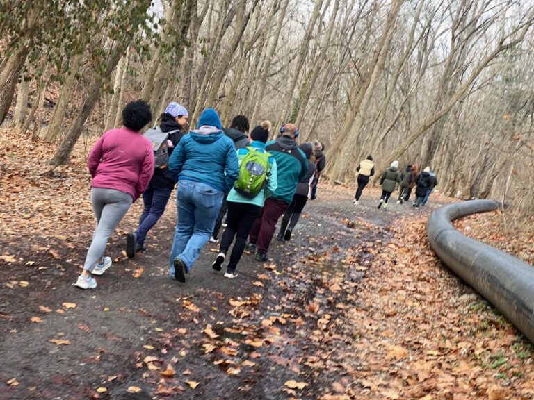 New Year’s Day walk in Cobbs Creek w/ WeWalkPHL & Walk Around Philadelphia